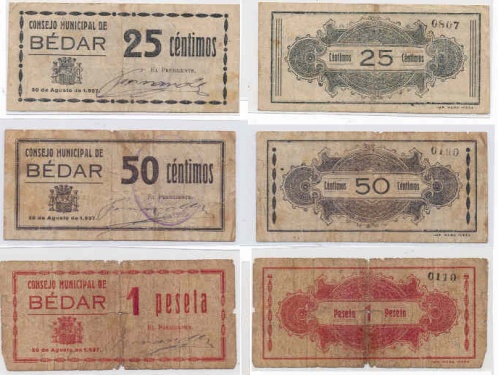 BILLETES LOCALES