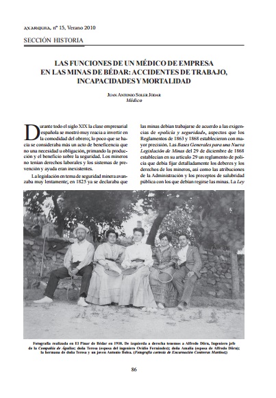 ACCIDENTES Y MORTALIDAD EN BEDAR