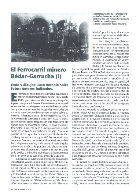 FERROCARRIL BEDAR