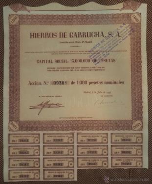HIERROS DE GARRUCHA