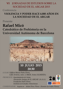 Cartel Jornadas Arqueológicas Julio 2015
