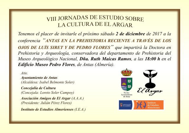 Invitación Conferencia Antas 2017